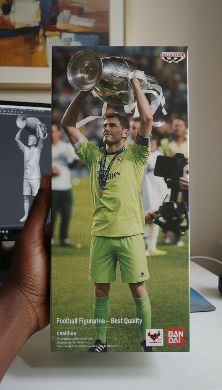 Iker Casillas Collectible Figurine | Real Madrid Celebration