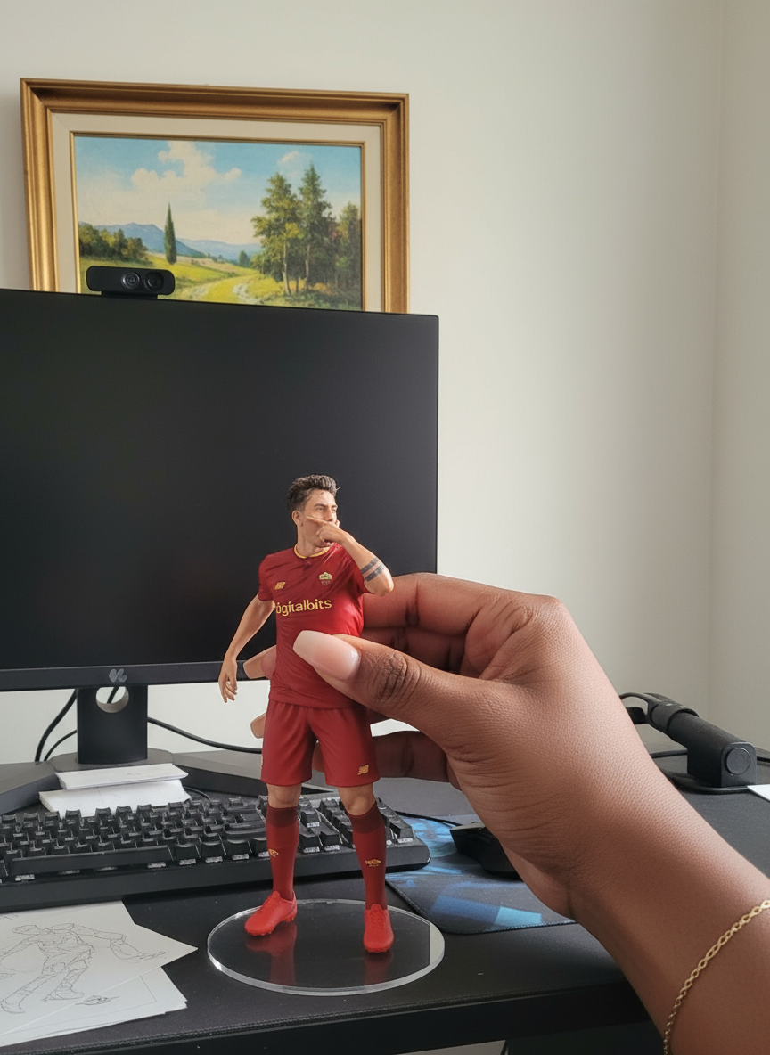 Paulo Dybala Collectible Figurine | AS ROMA