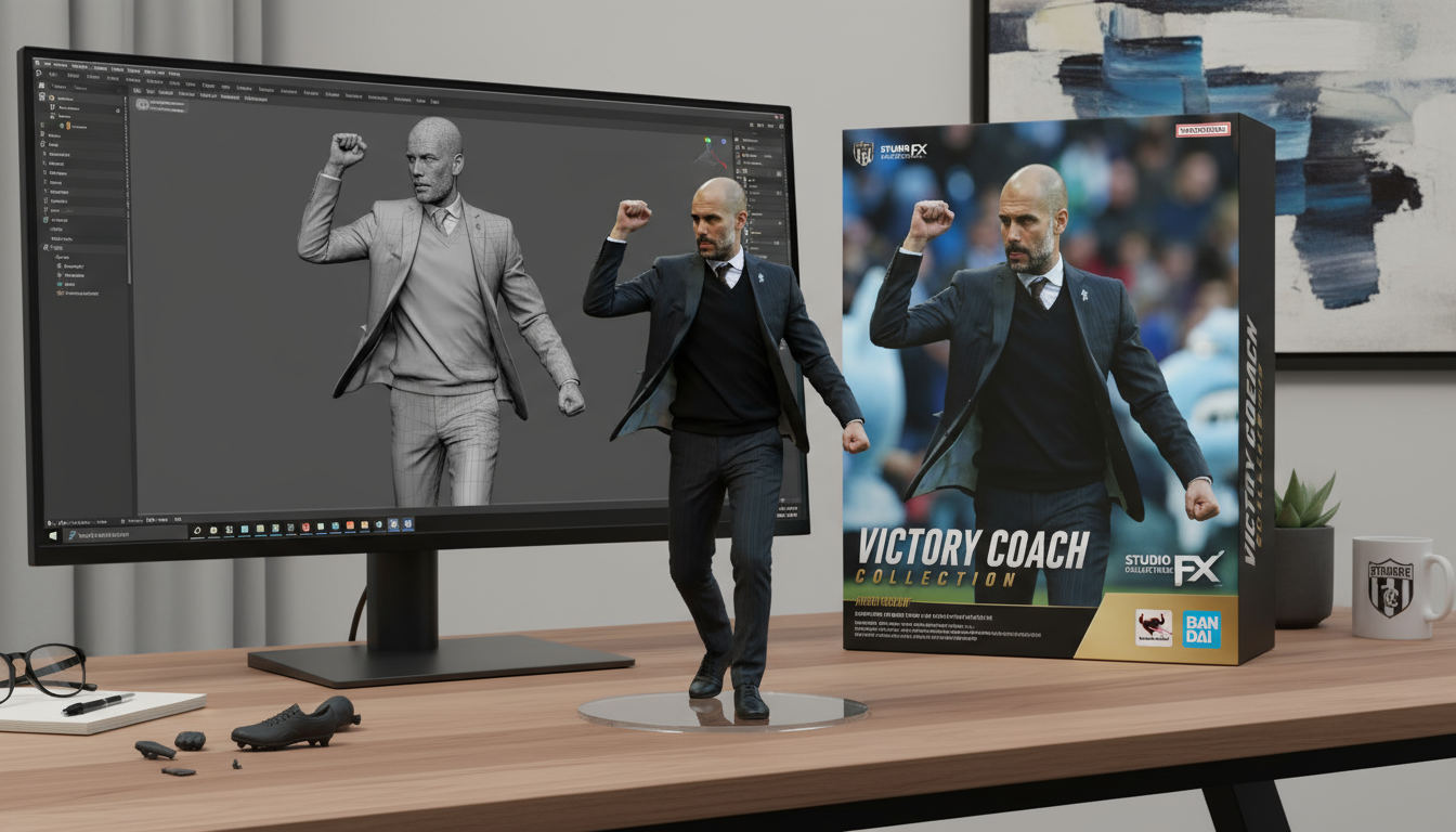Pep Guardiola Collectible Figurine | Coach