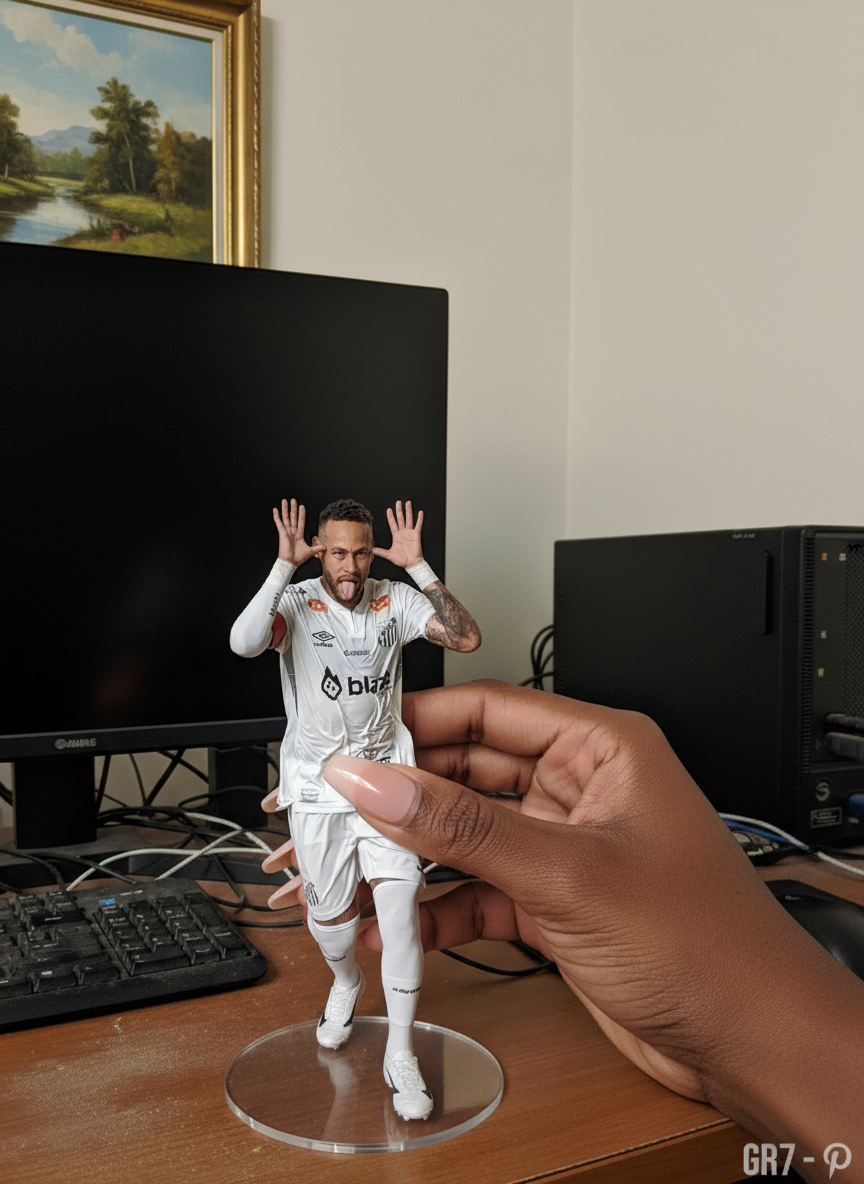 Neymar JR Collectible Figurine | Santos