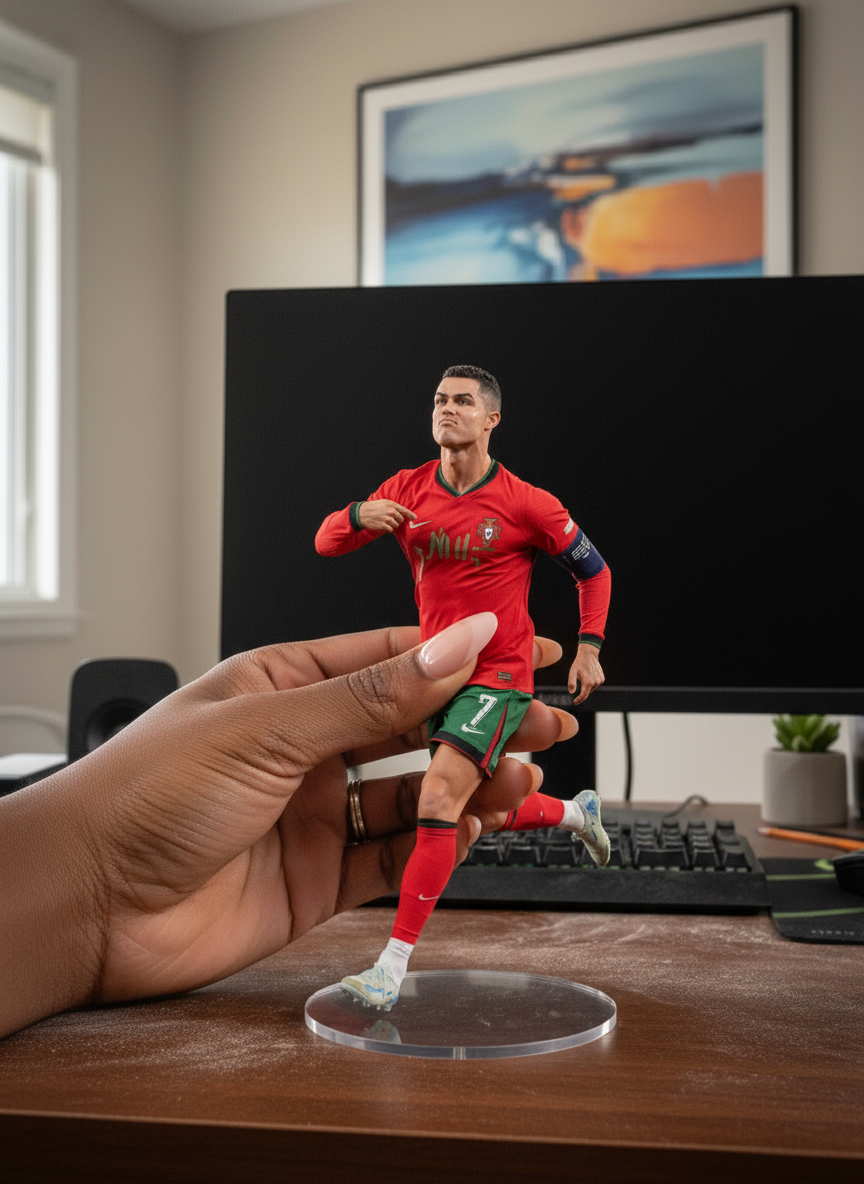 Cristiano Ronaldo Collectible Figurine | Portugal Team