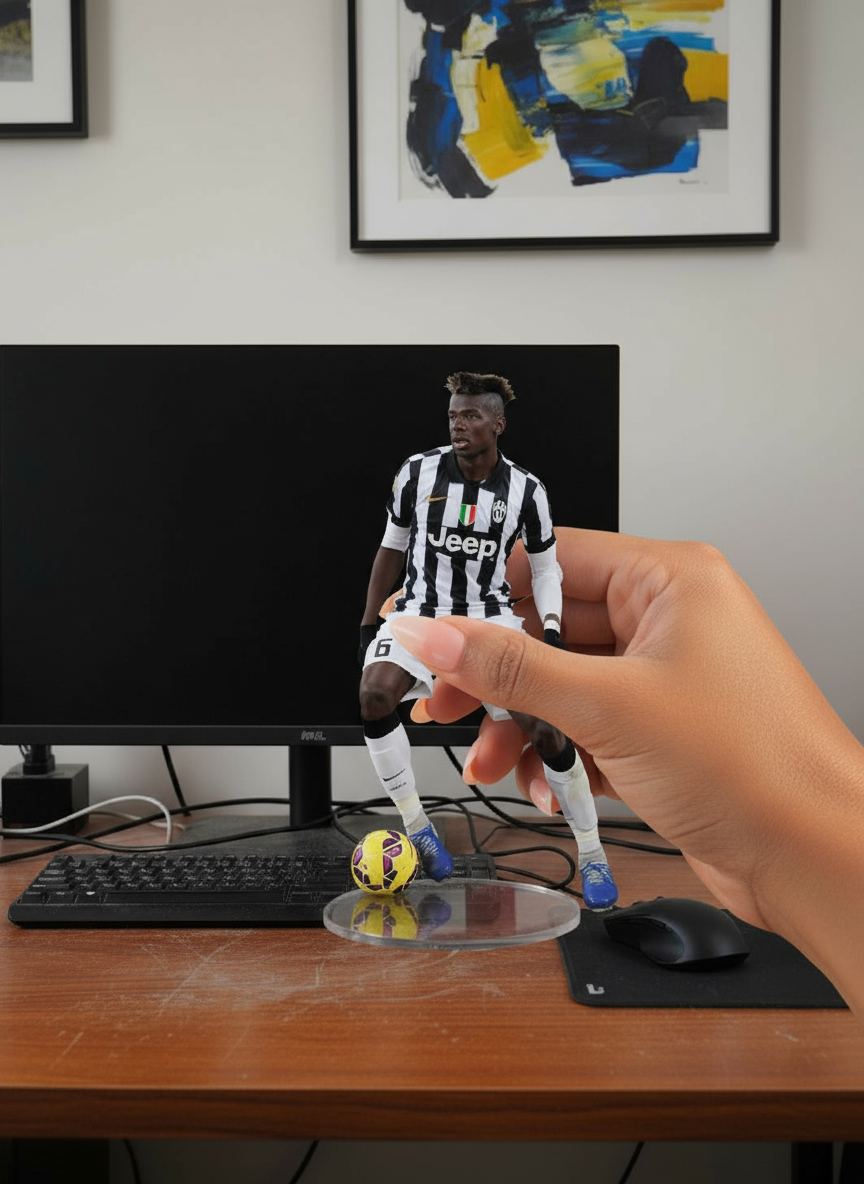 Paul Pogba Colectibille Figurine | Juventus