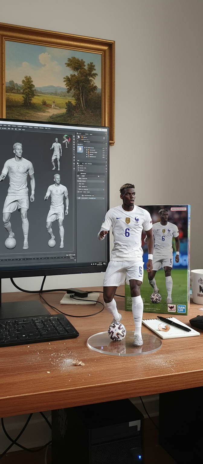 Paul Pogba Collectible Figurine | France