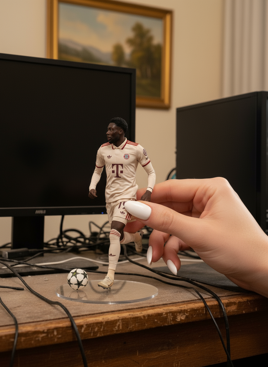 Alphonso Davies Collectible Figurine | Bayern Munchen