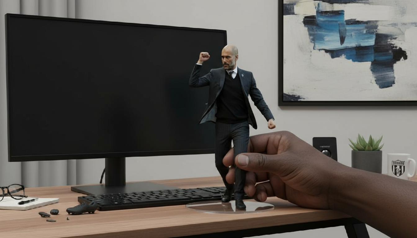Pep Guardiola Collectible Figurine | Coach