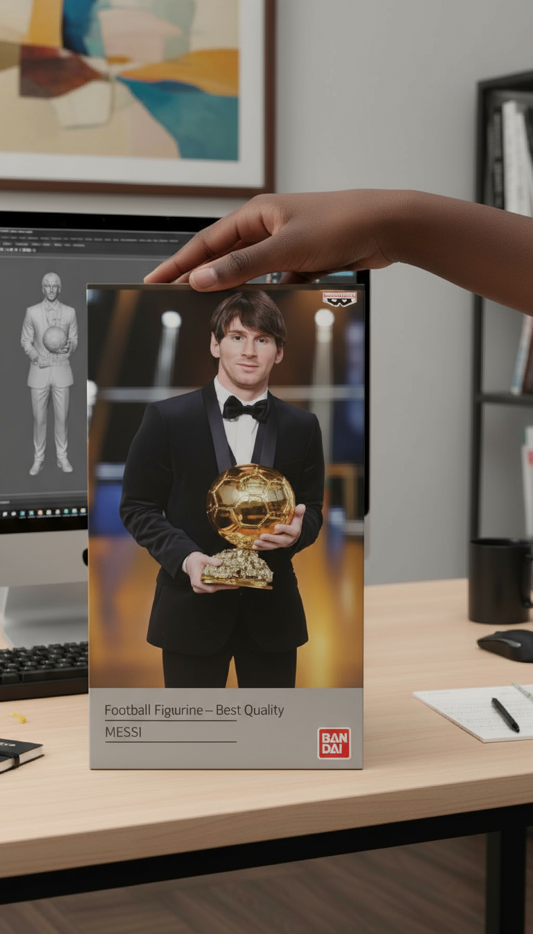 Lionel Messi Collectible Figurine | Balloon D'or