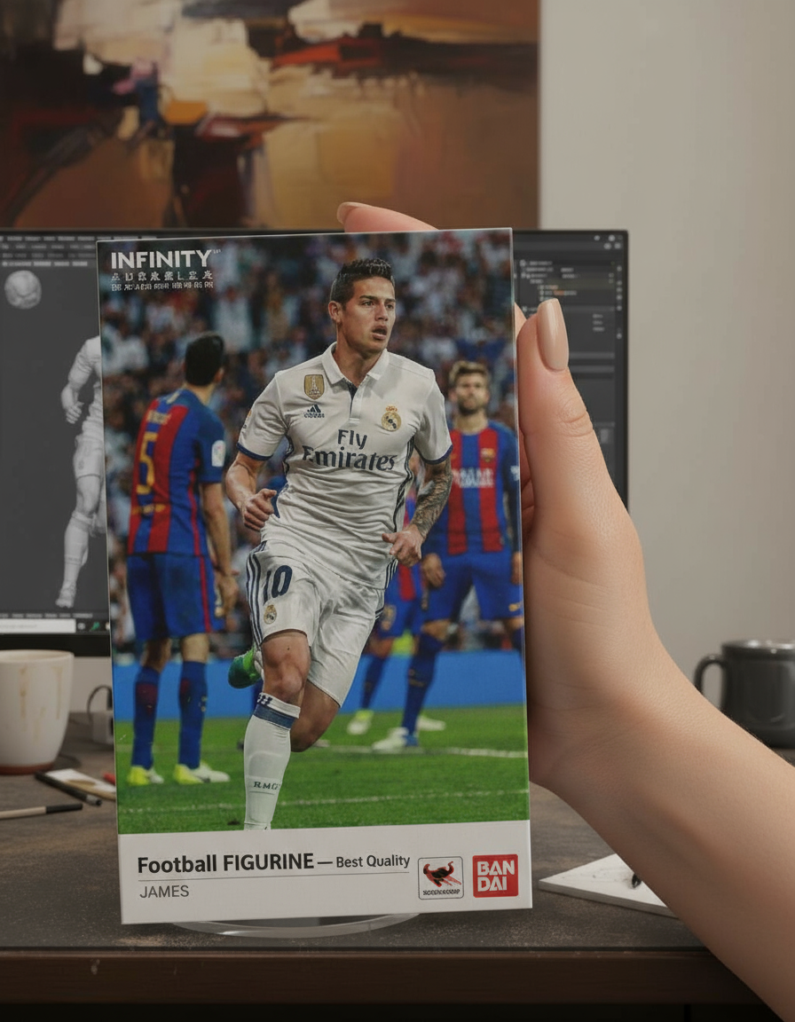 James Rodriguez Colectibille Figurine | Real Madrid