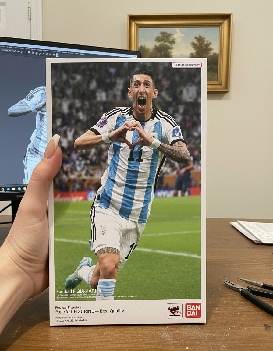 Angel Di Maria Collectible Figurine | Argentine World Cup