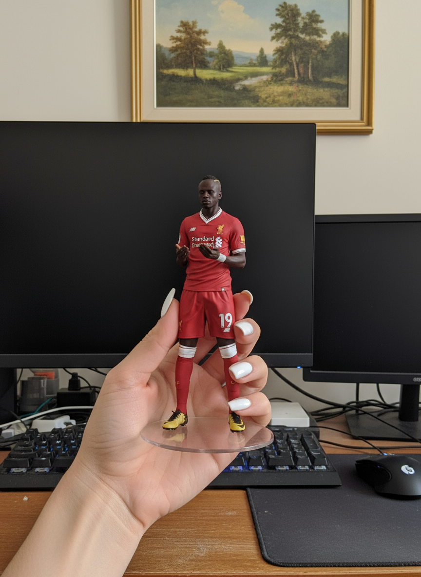 Sadio Mane Collectible Figurine | Liverpool Celebration