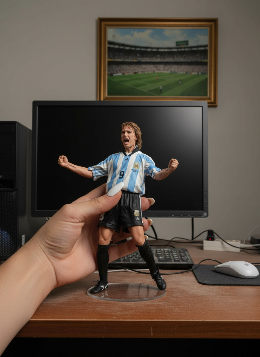 Roberto Batistuta Colectibille Figurine | Argentina