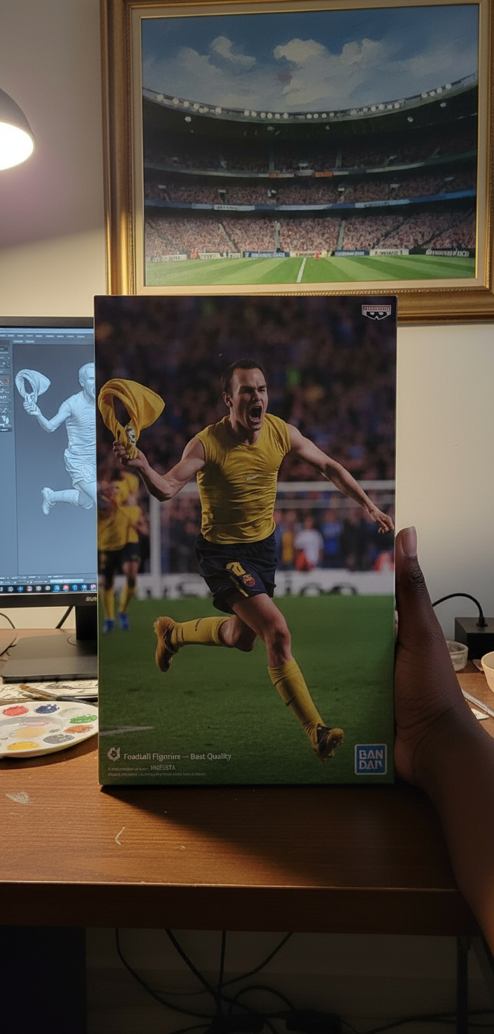 Andres Iniesta Collectible Figurine | Spain
