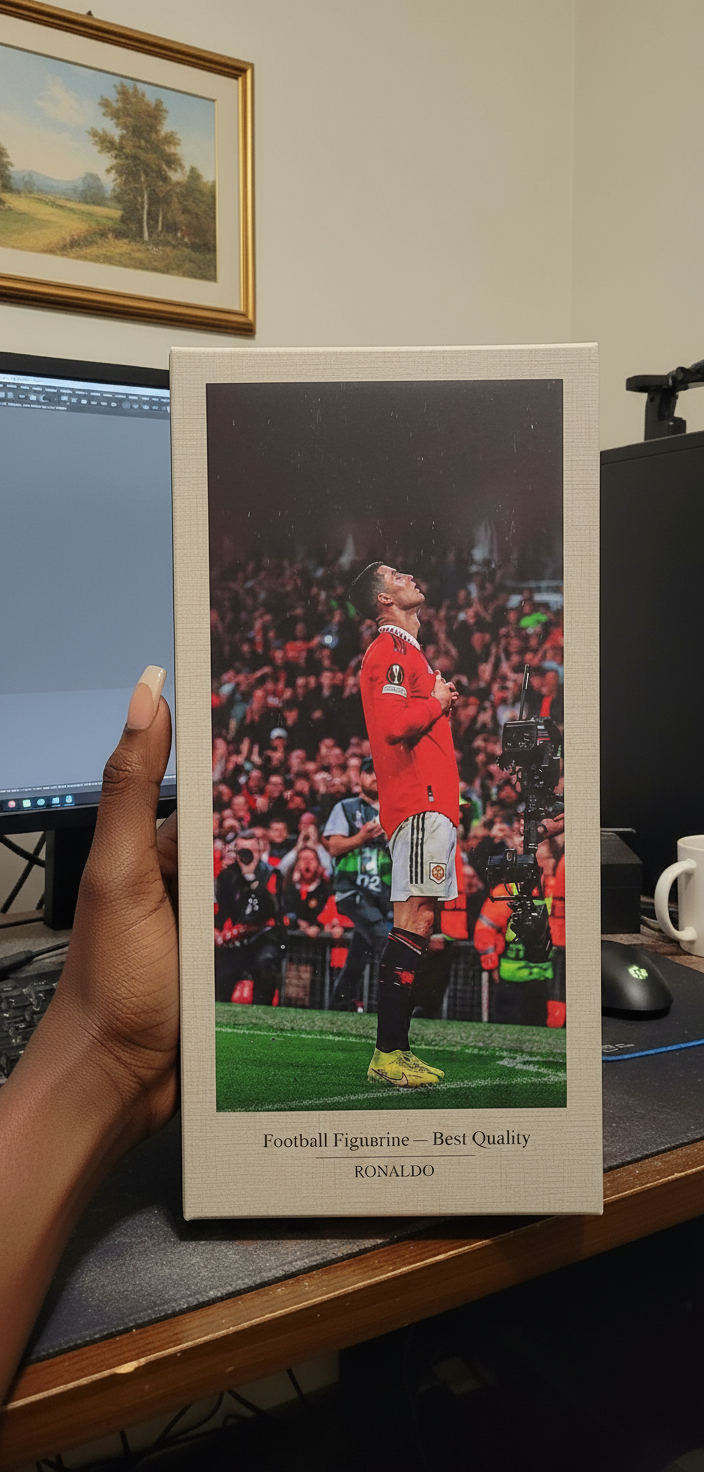 Cristiano Ronaldo Collectible Figurine | Manchester United Celebration