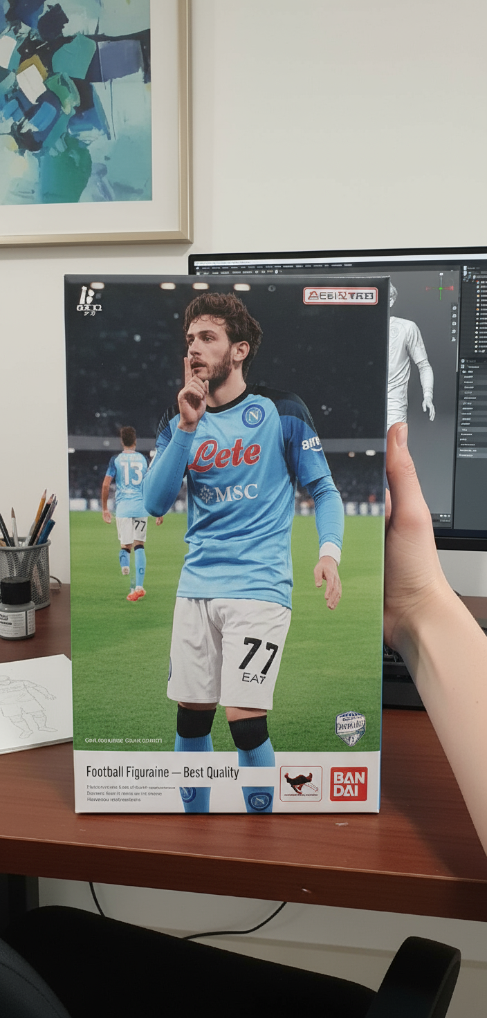 Khvicha Kvaratskhelia Collectible Figurine | Napoli