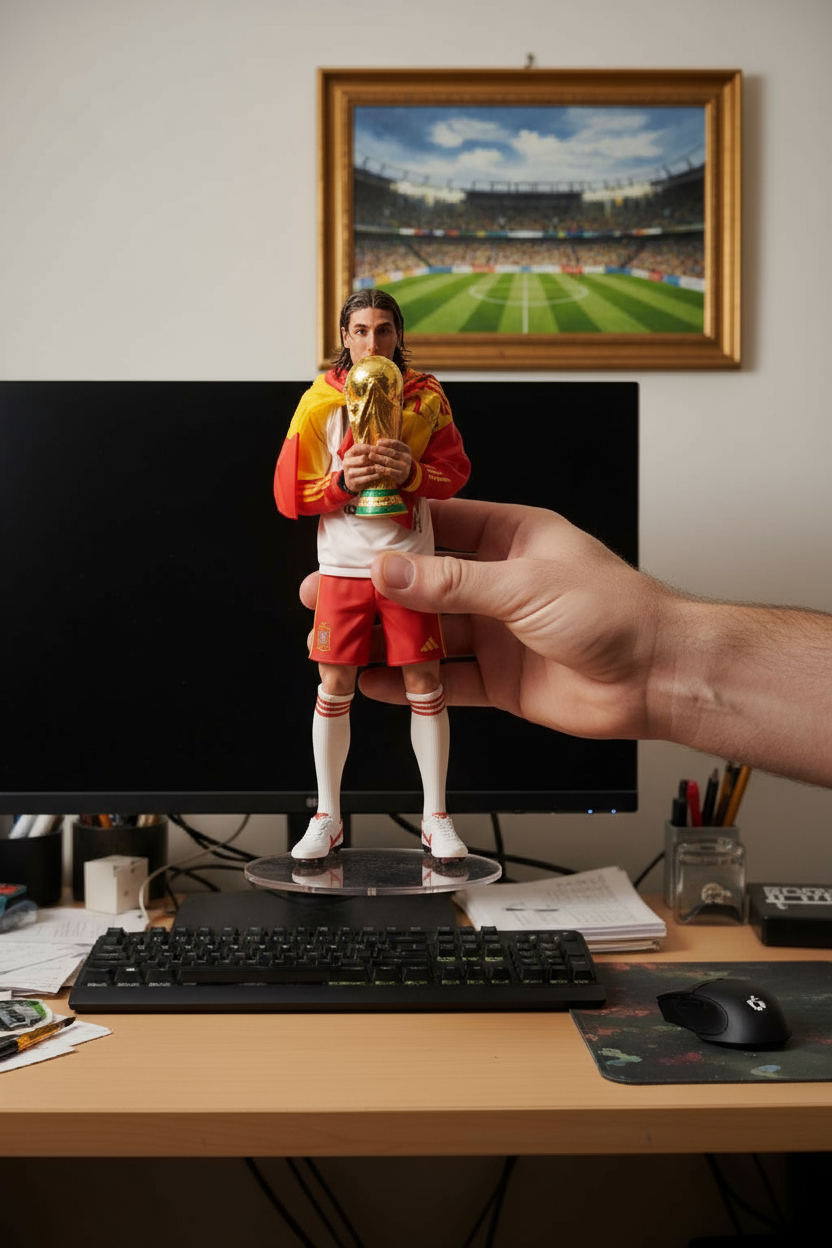 Sergio Ramos Collectible Figurine | Spain World Cup