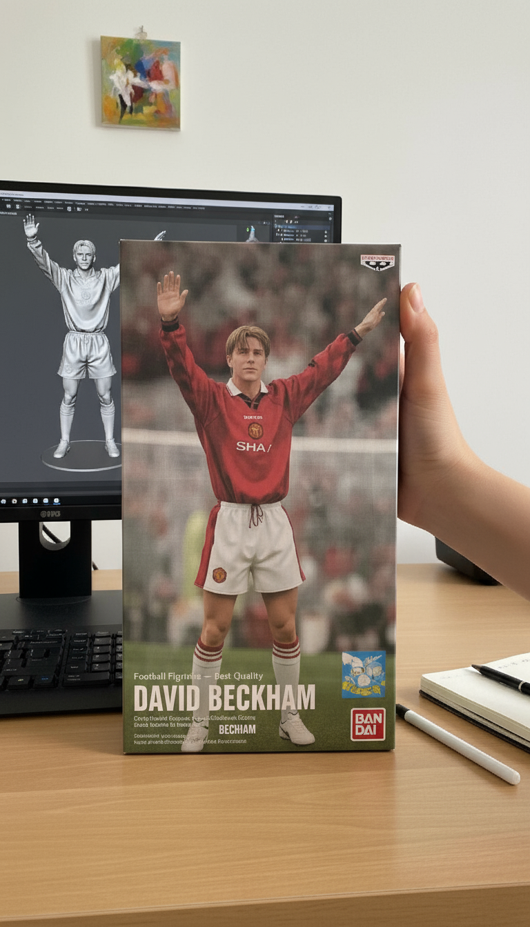 David Beckham Collectible Figurine | Manchester United Celebration