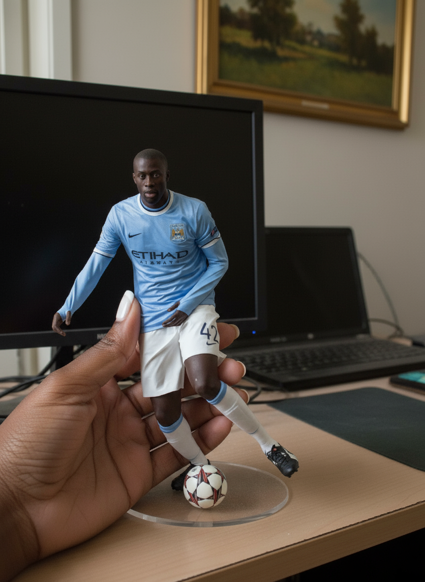 Yaya Toure Colectibille Figurine | Manchester City