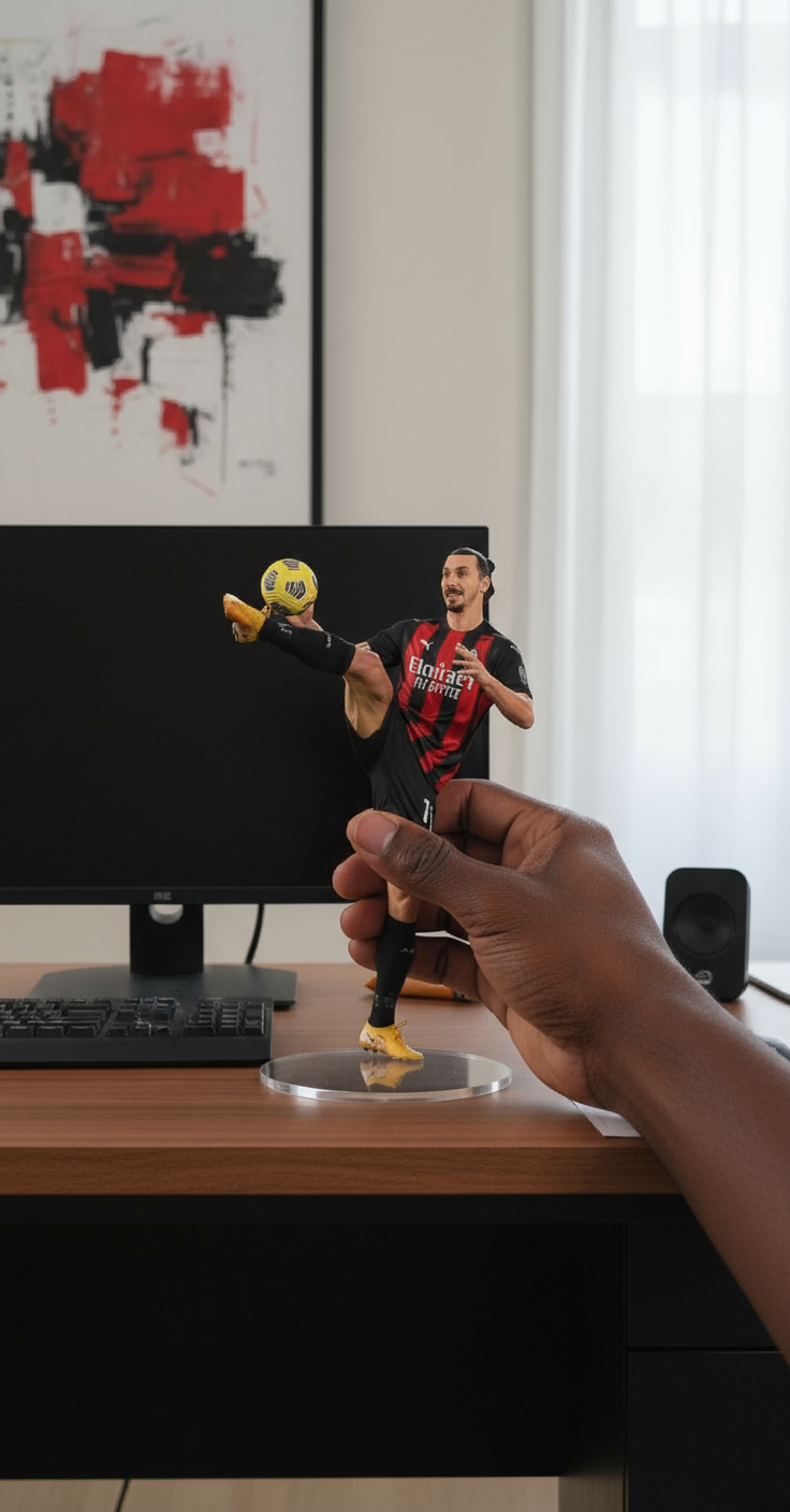 Zlatan Ibrahimović Collectible Figurine | AC Milan