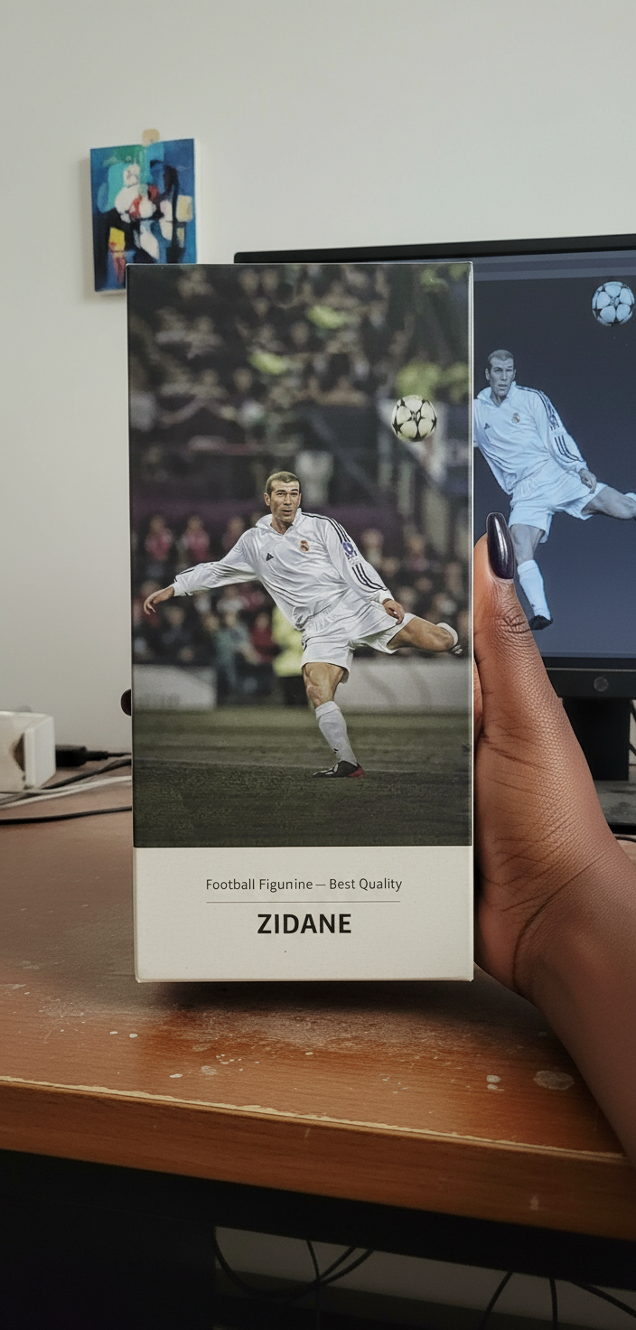 Zinedine Zidane Collectible Figurine | Real Madrid