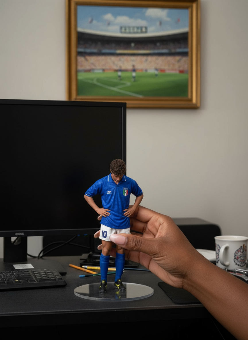 Roberto Baggio Colectibille Figurine | Italy