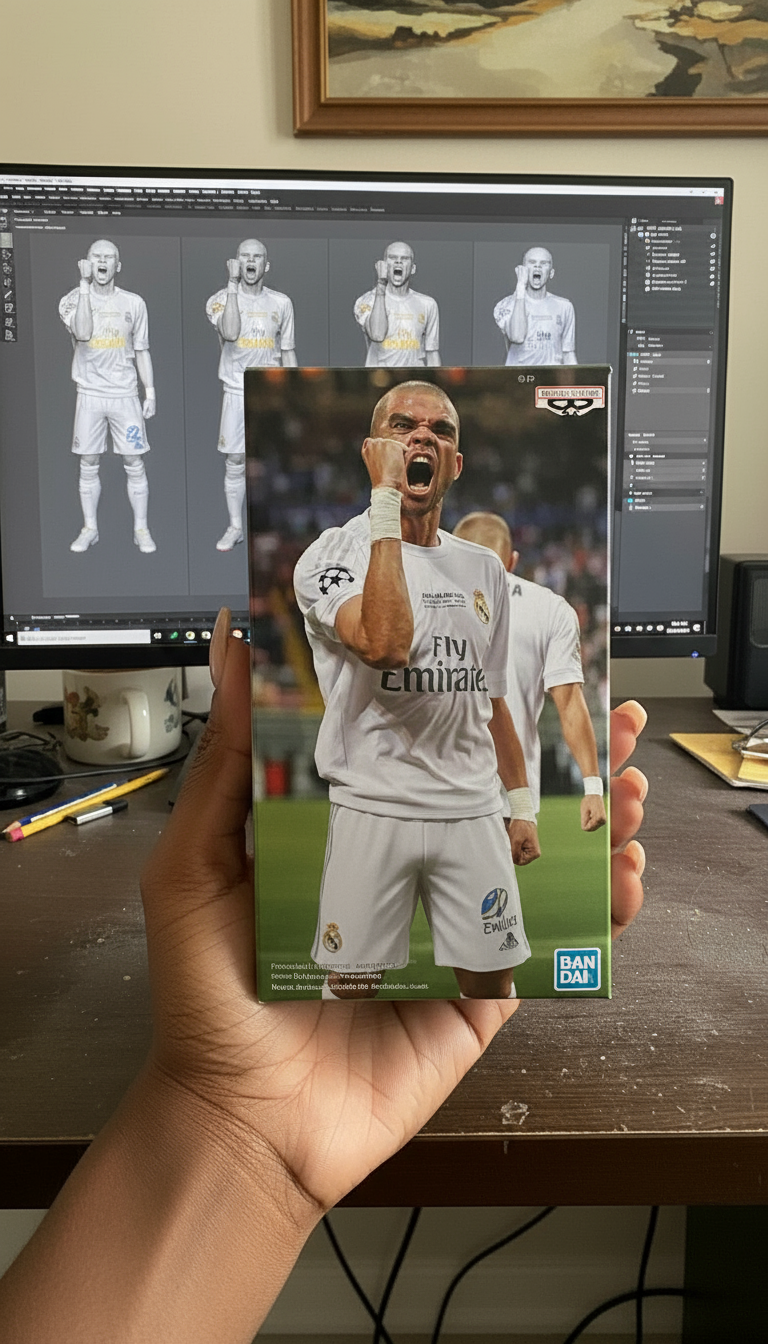 Pepe Collectible Figurine | Real Madrid Celebration