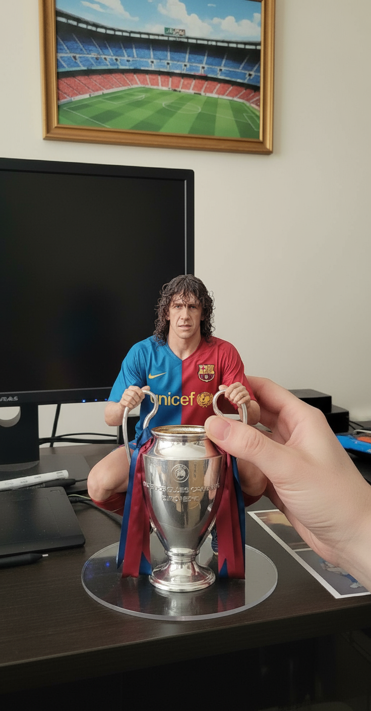 Carles Puyol Collectible Figurine | FC Barcelona