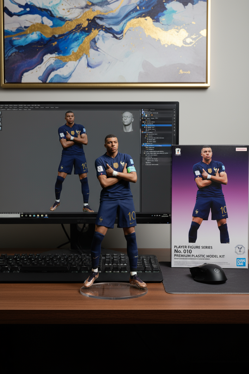 Kylian Mbappe Collectible Figurine | France National Team