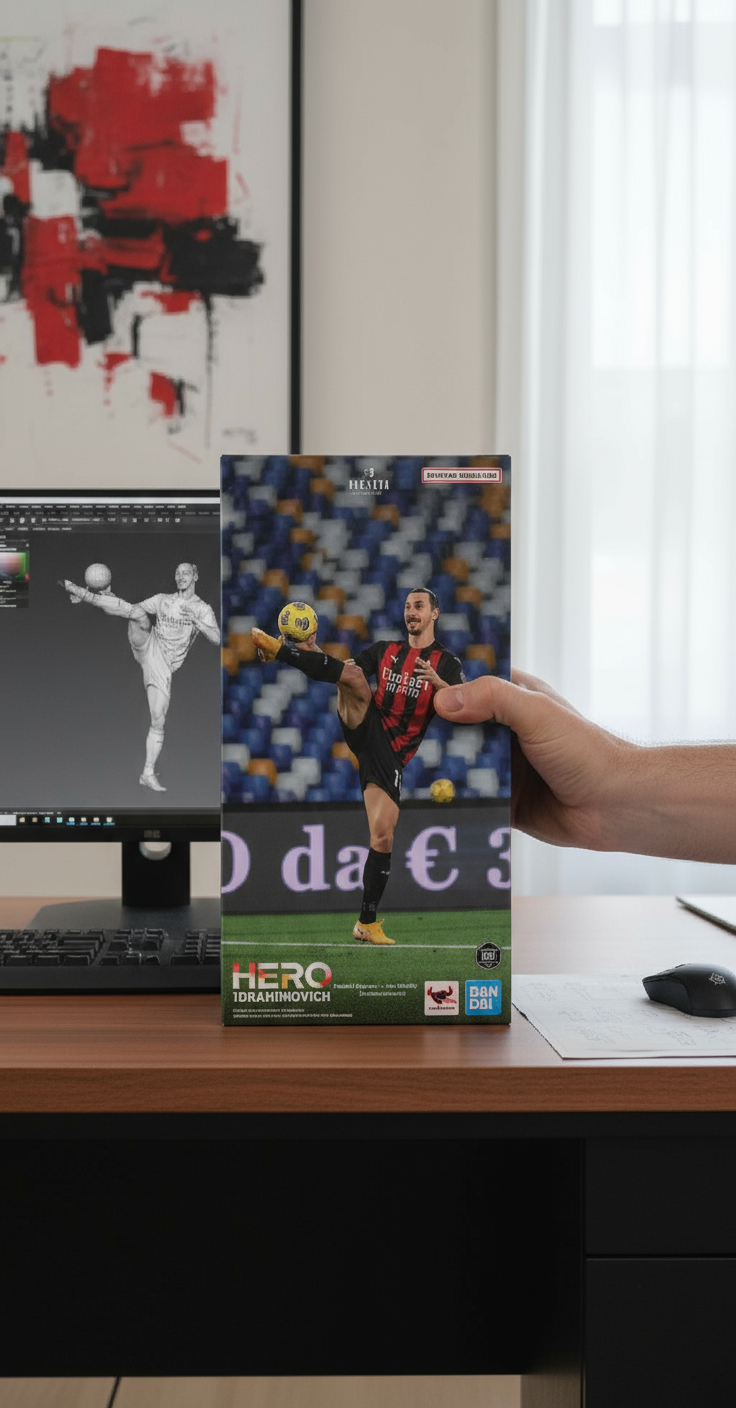 Zlatan Ibrahimović Collectible Figurine | AC Milan