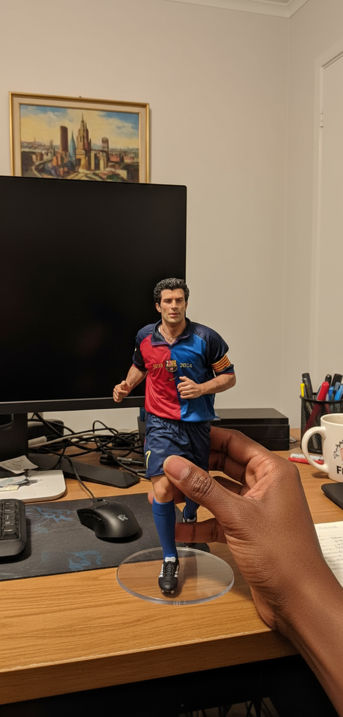 Luis Figo Collectible Figurine | Barcelona