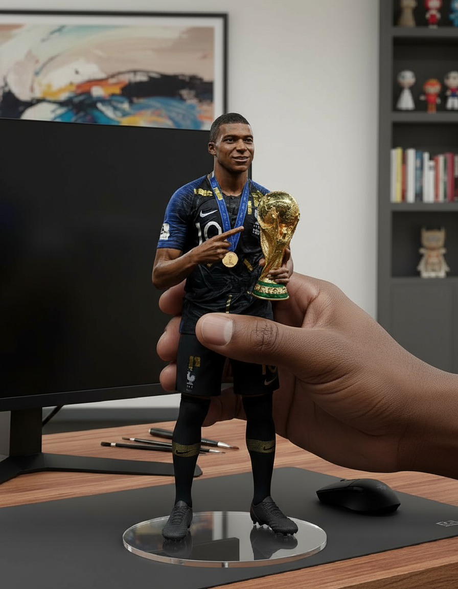 Kylian Mbappe Collectible Figurine | France World Cup