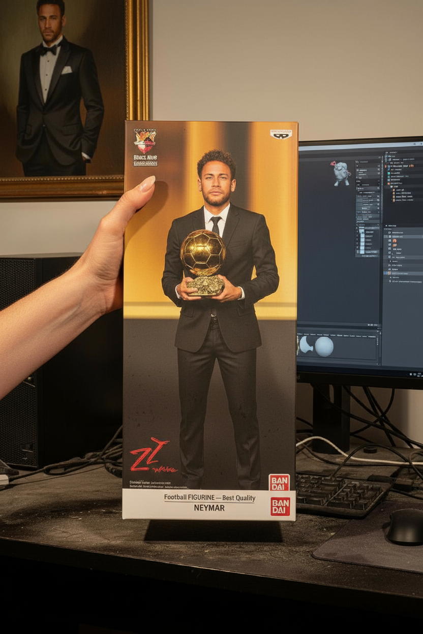 Neymar JR Colectibille Figurine | Balon D'or