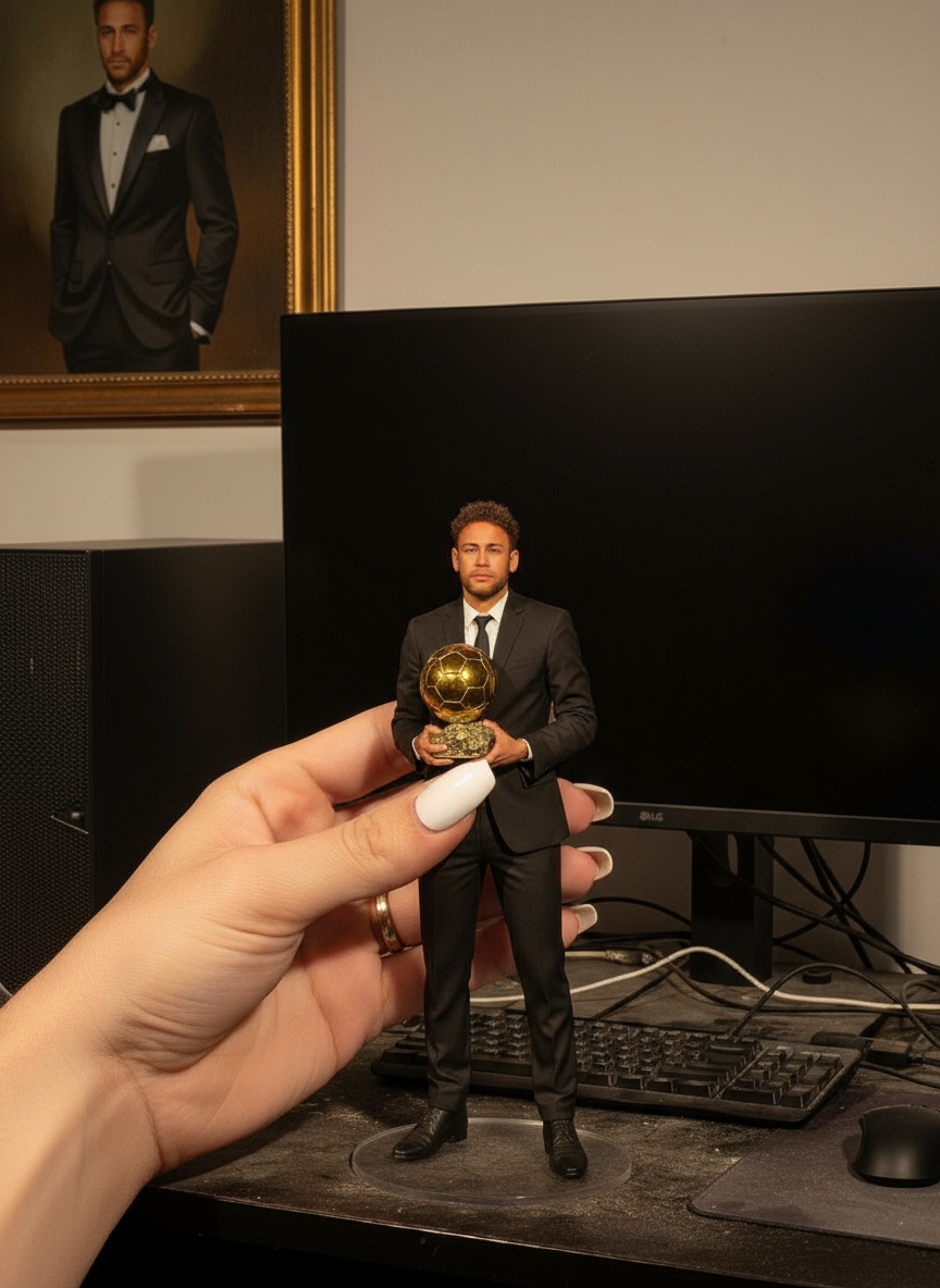 Neymar JR Colectibille Figurine | Balon D'or