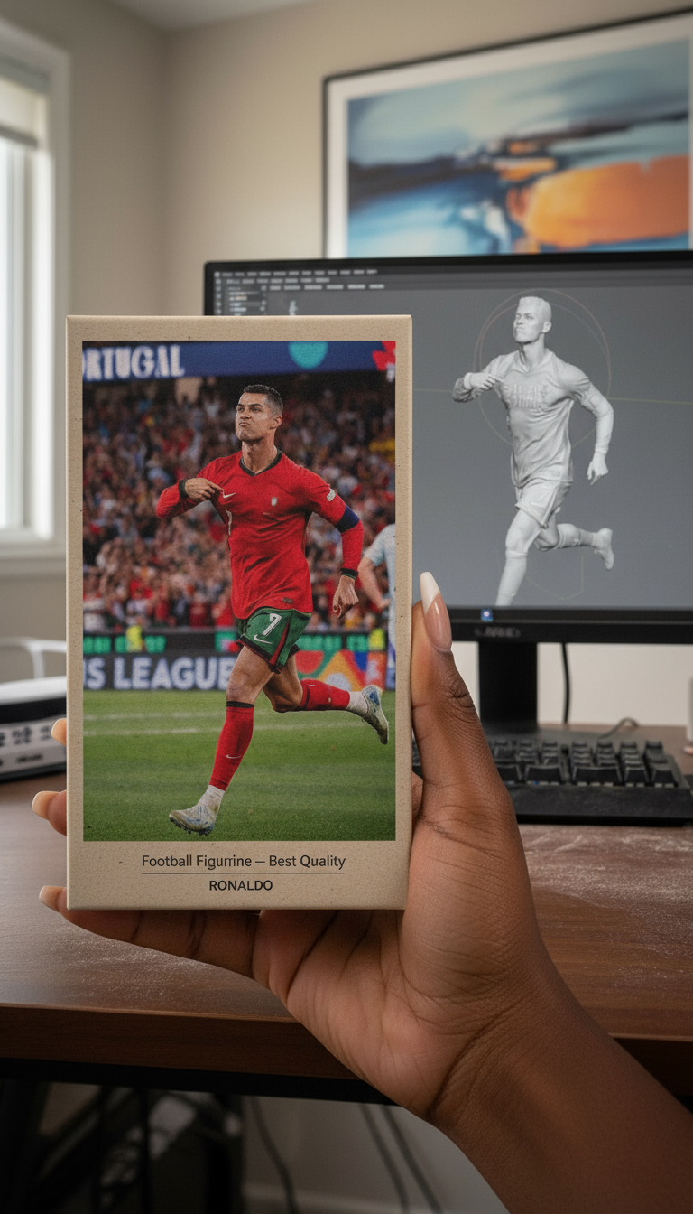 Cristiano Ronaldo Collectible Figurine | Portugal Team