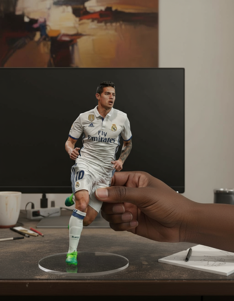 James Rodriguez Colectibille Figurine | Real Madrid