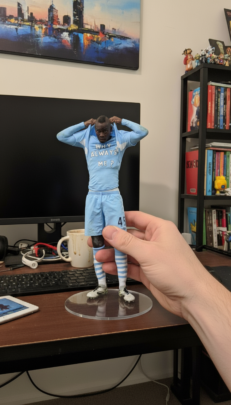 Mario Balotelli Collectible Figurine | Manchester City