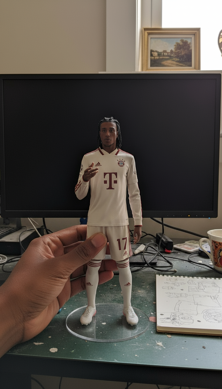 Michael Olise Colectibille Figurine | Bayern Munich