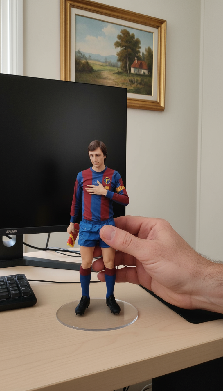 Johan Cruyff Colectibille Figurine | FC Barcelona