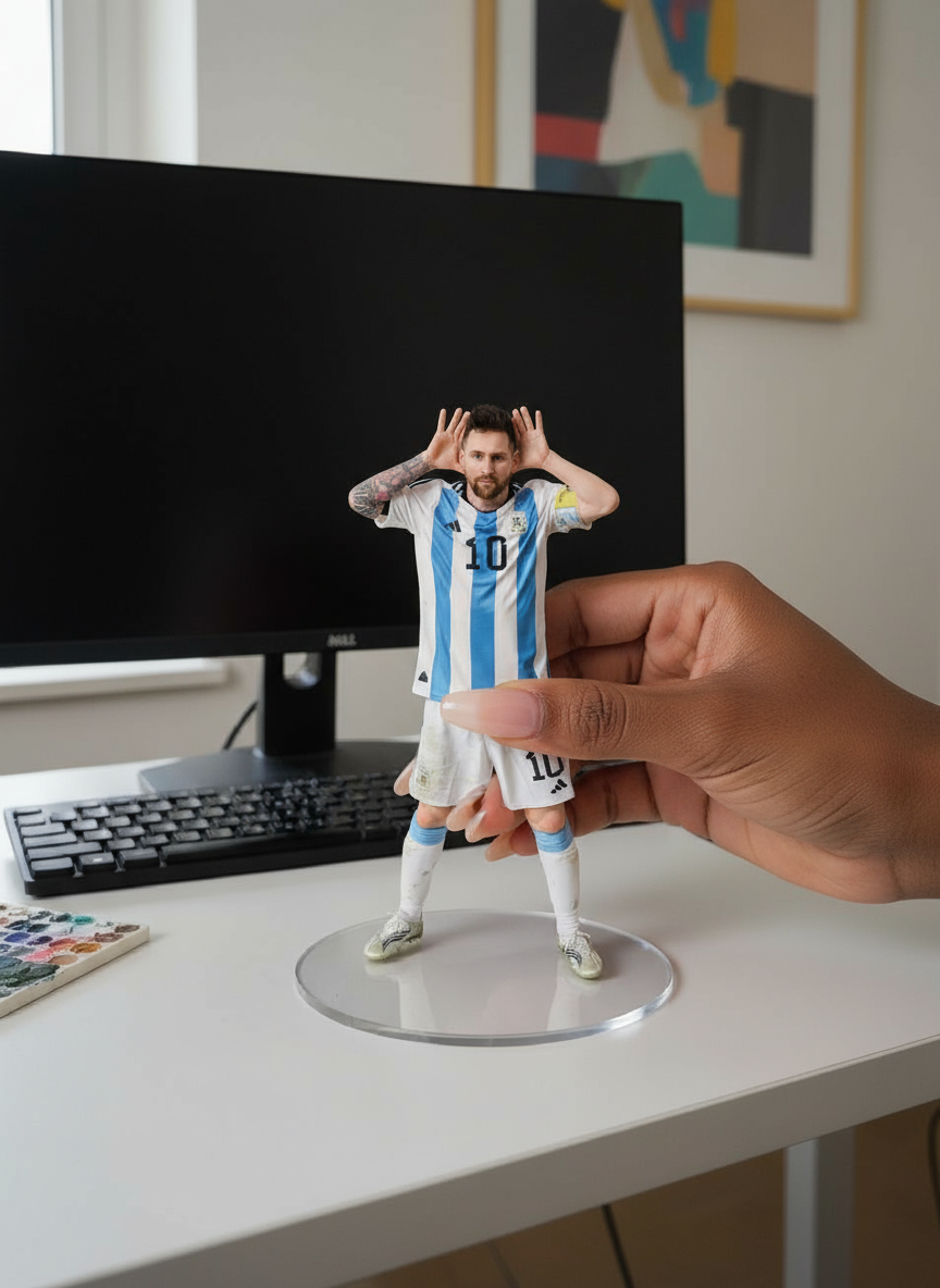 Lionel Messi Collectible Figurine | Argentine World Cup