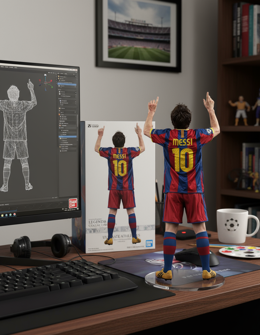 Lionel Messi Colectibille Figurine | FC Barcelona