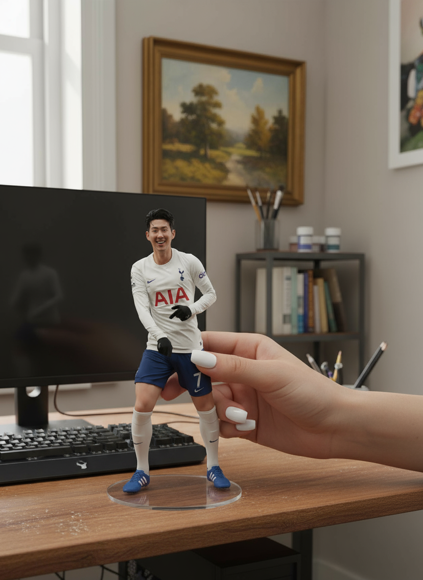 Son Heung-min Collectible Figurine | Tottenham Celebration