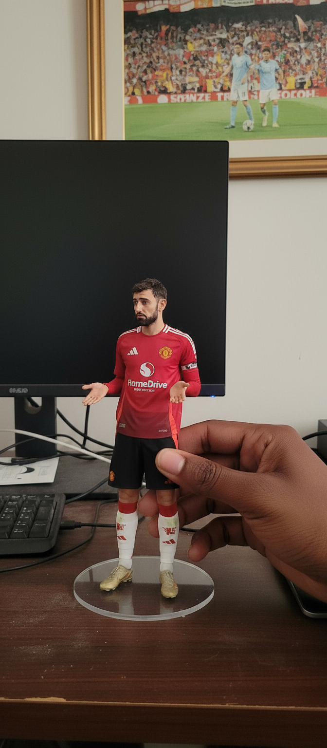 Bruno Fernandes Collectible Figurine | Manchester United