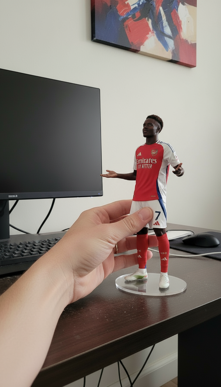 Bukayo Saka Collectible Figurine | Arsenal