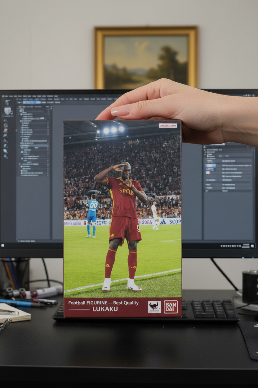 Romelo Lukaku Collectible Figurine | AS Roma Celebration