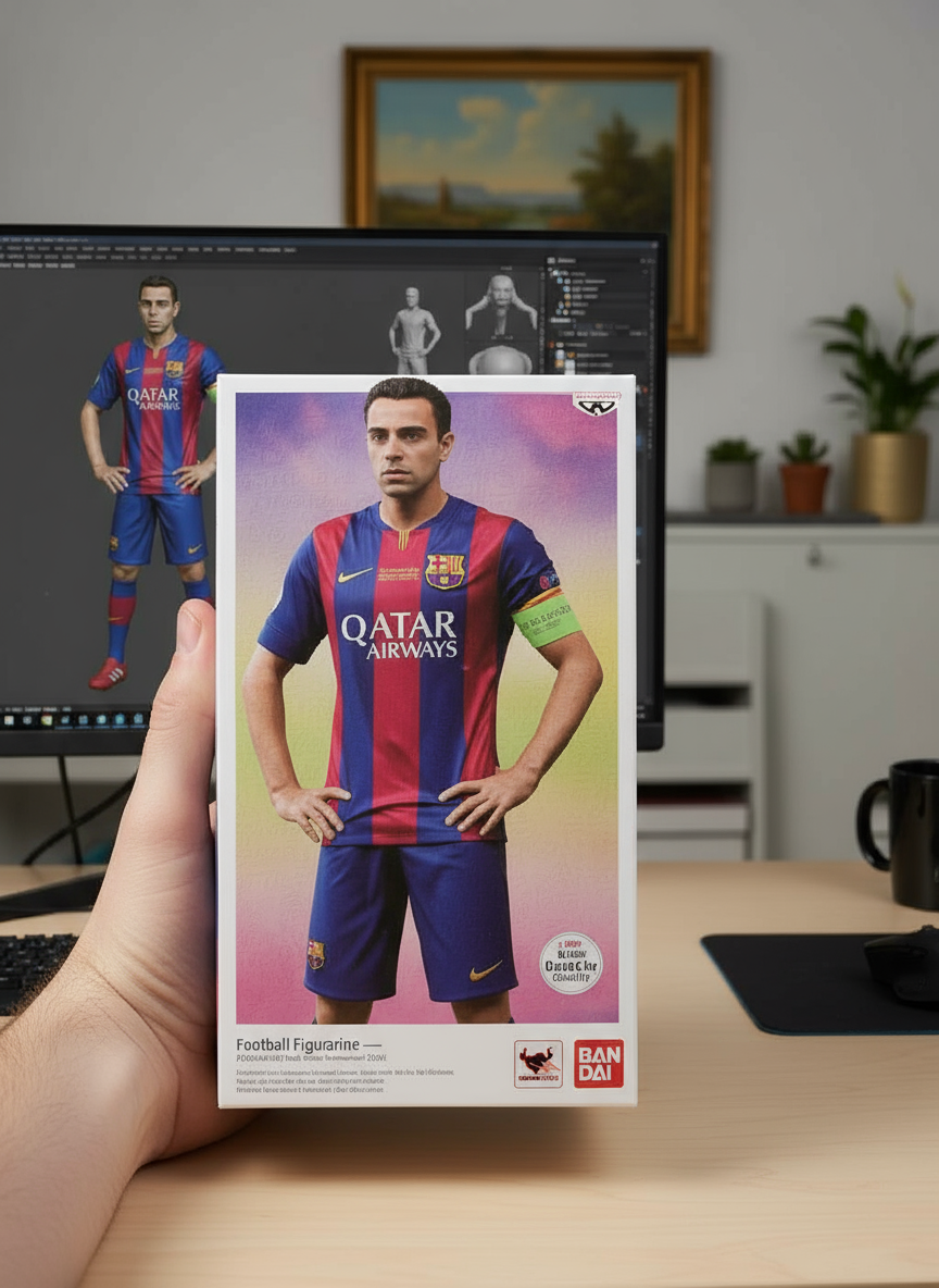Xavi Hernandez Colectibille Figurine | FC Barcelona