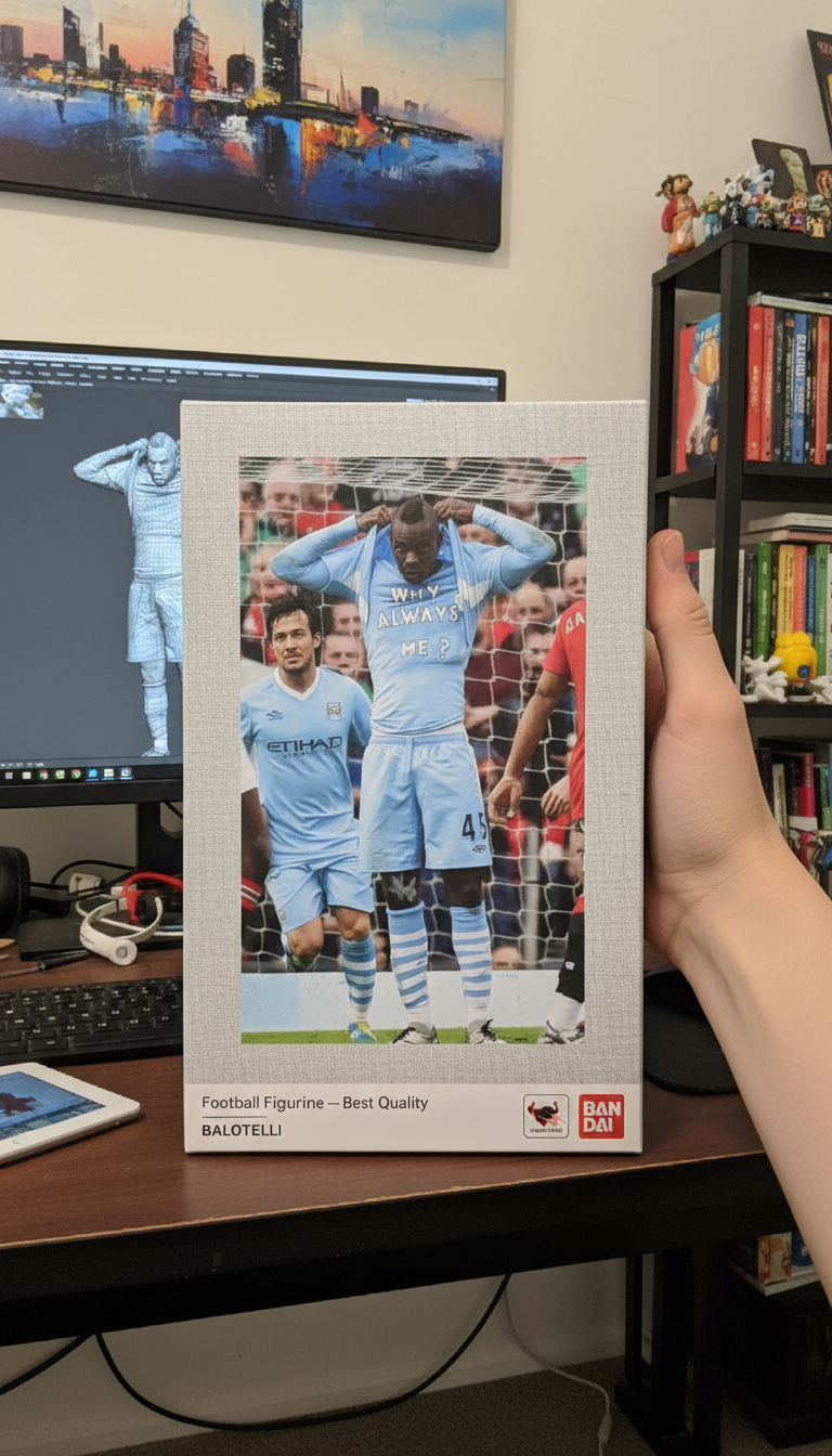 Mario Balotelli Collectible Figurine | Manchester City