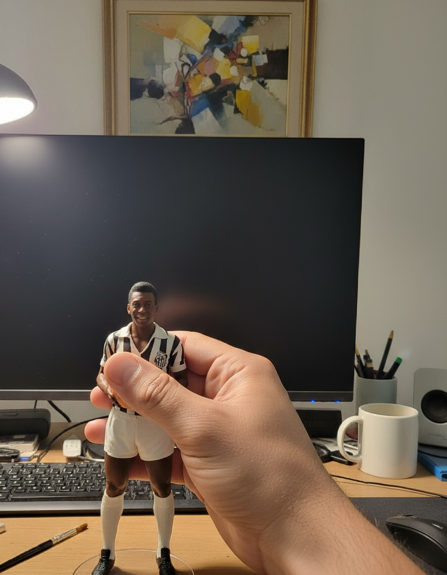 Pele Colectibille Figurine | Santos FC