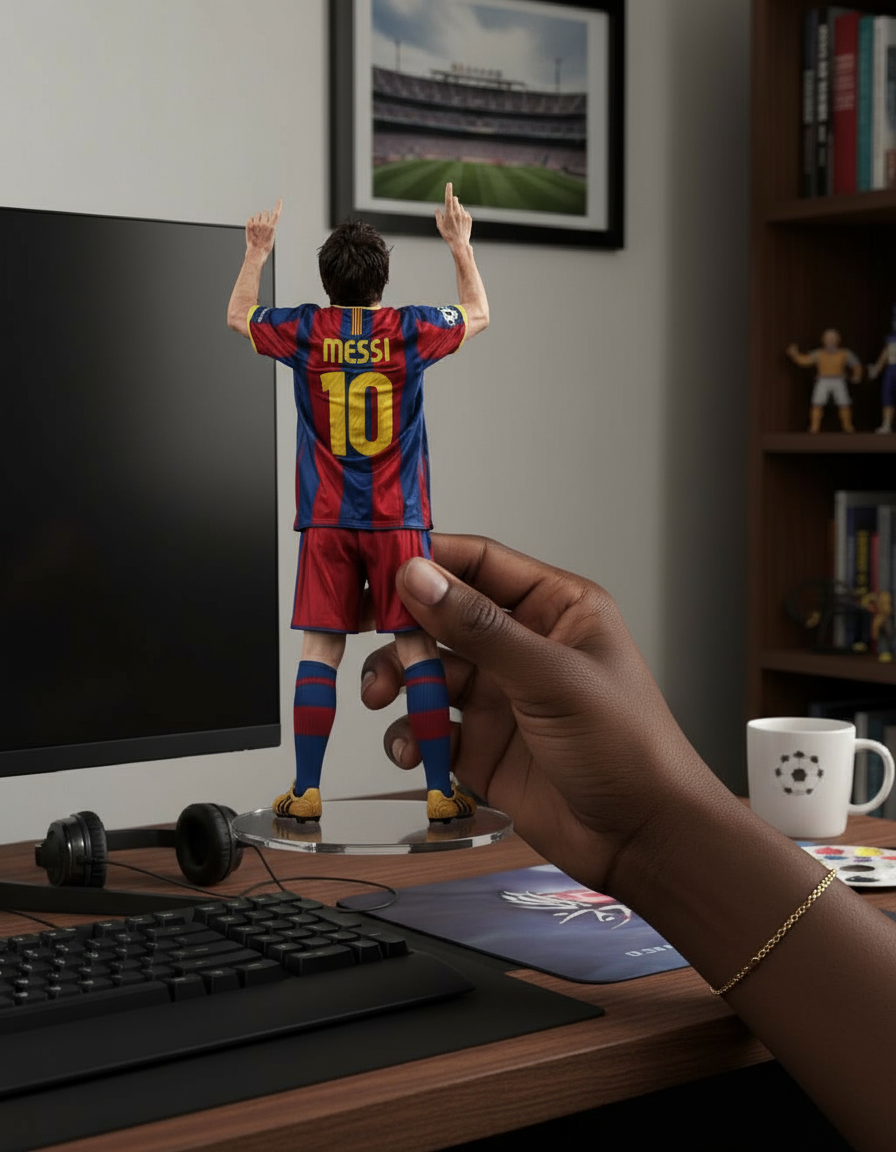 Lionel Messi Colectibille Figurine | FC Barcelona