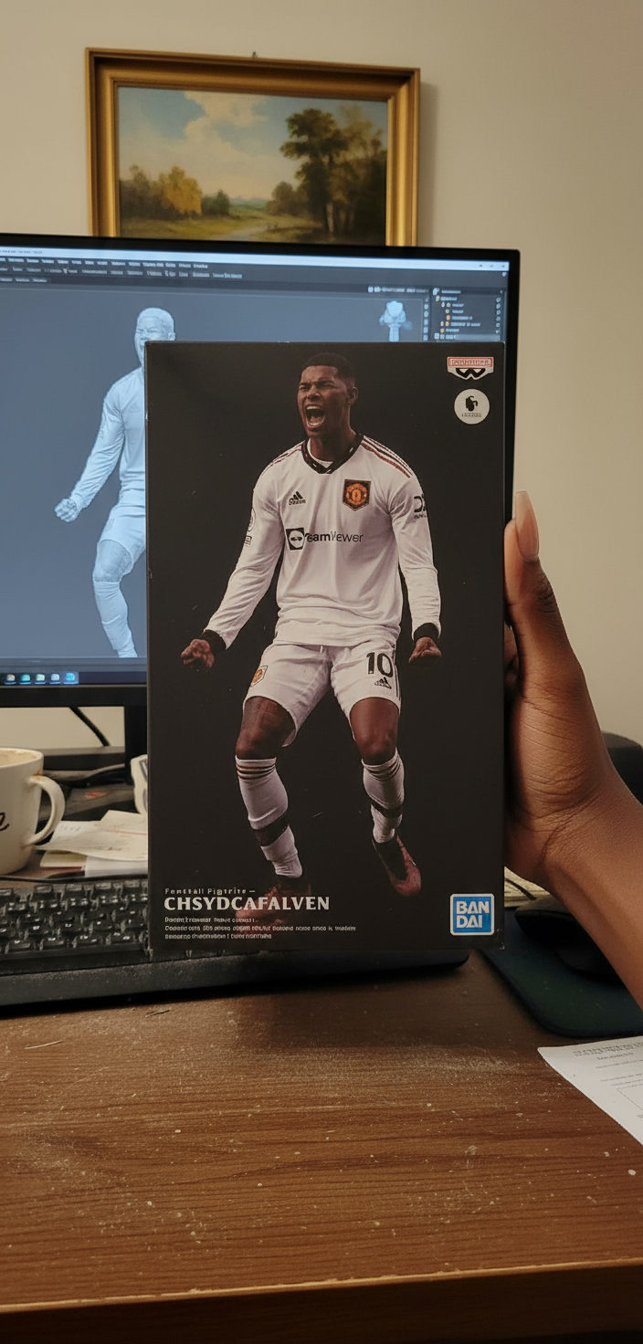 Marcus Rashford Collectible Figurine | Manchester United Celebration