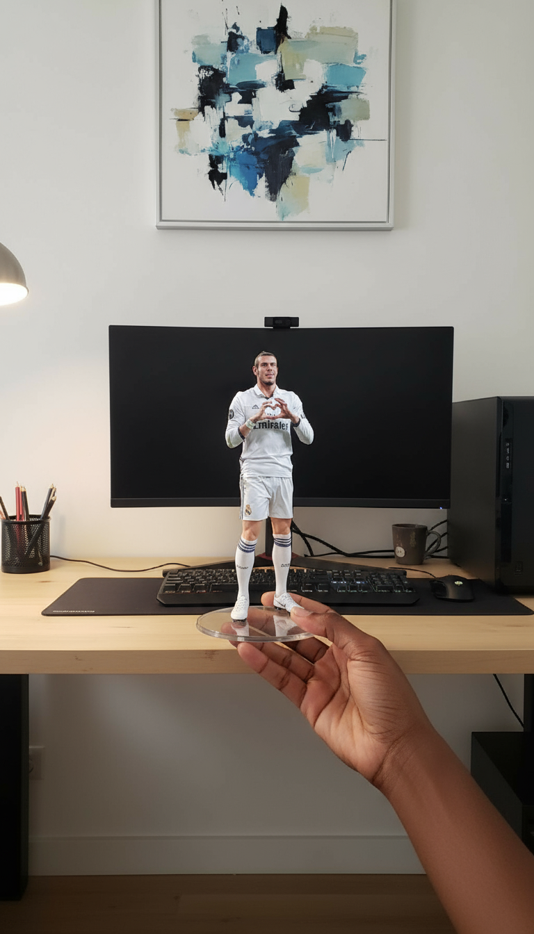 Gareth Bale 'Heart Celebration' Figurine | Real Madrid