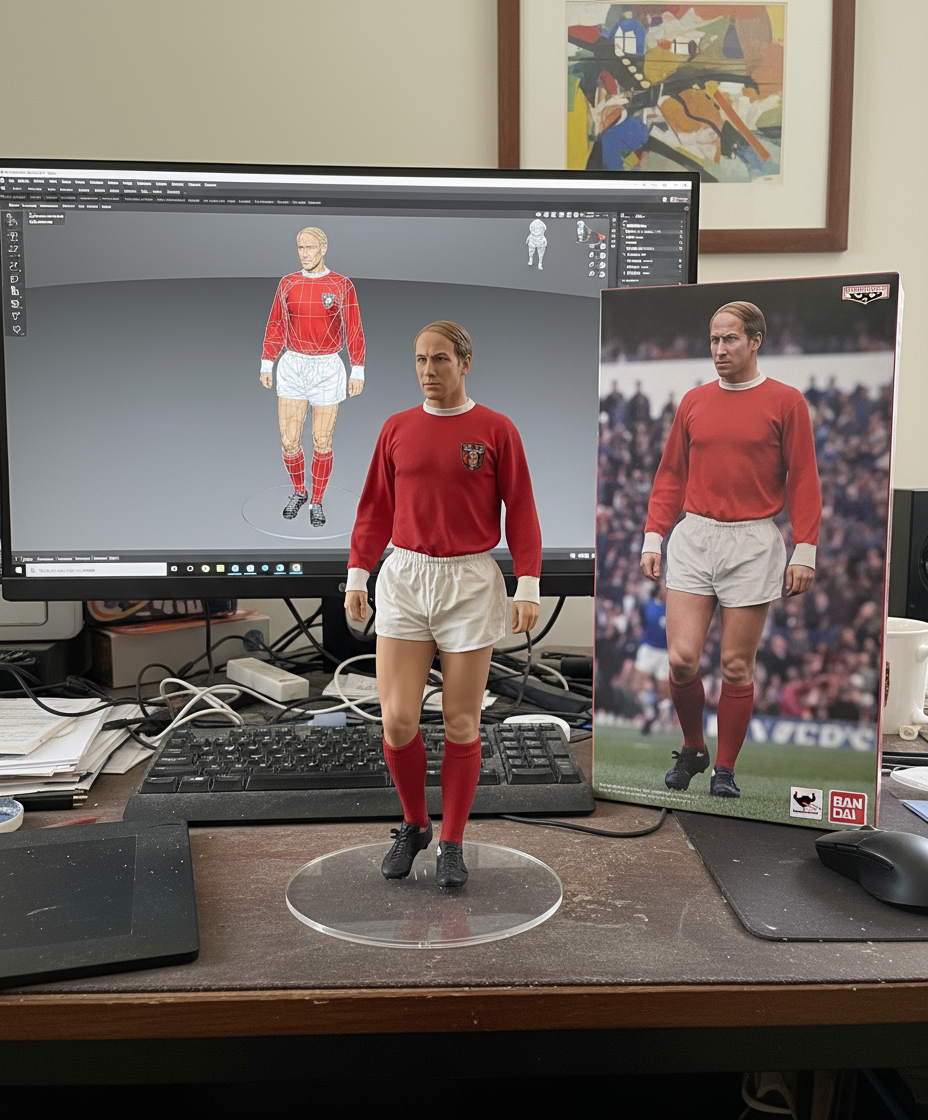 Bobby Charlton Colectibille Figurine | Manchester United