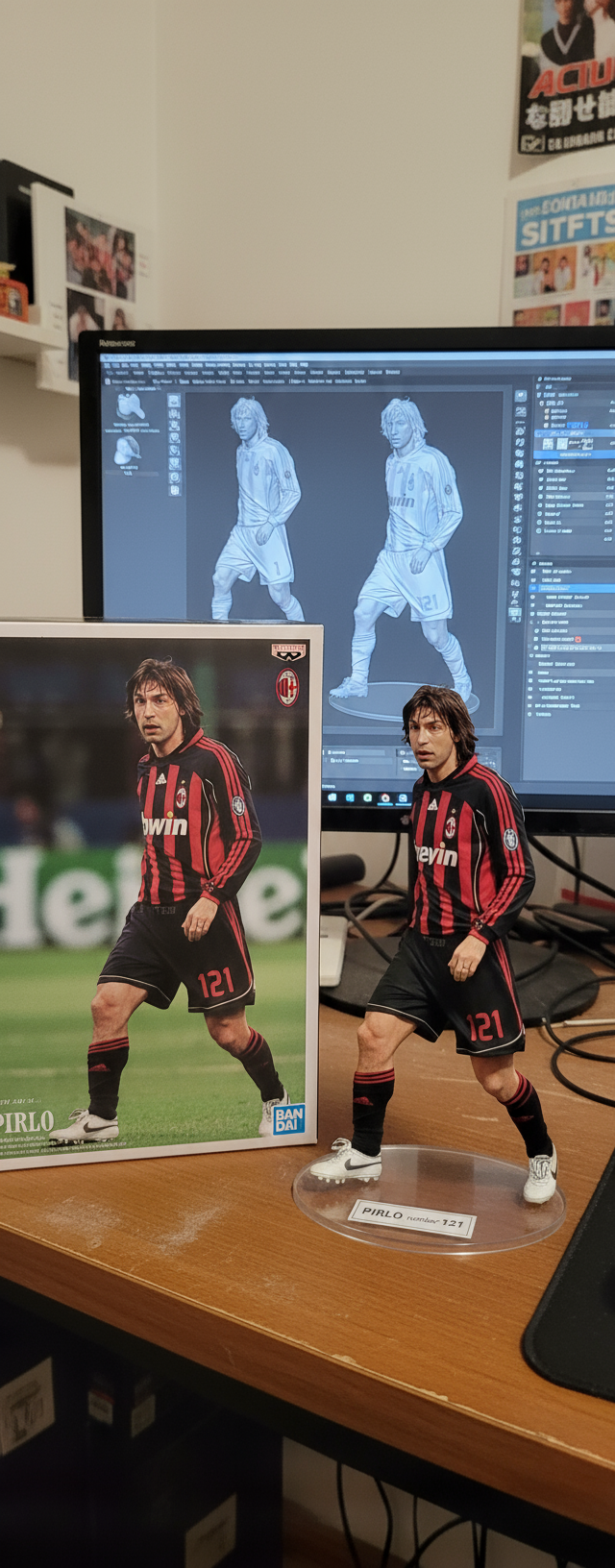 Andreea Pirlo Colectibille Figurine | AC Milan